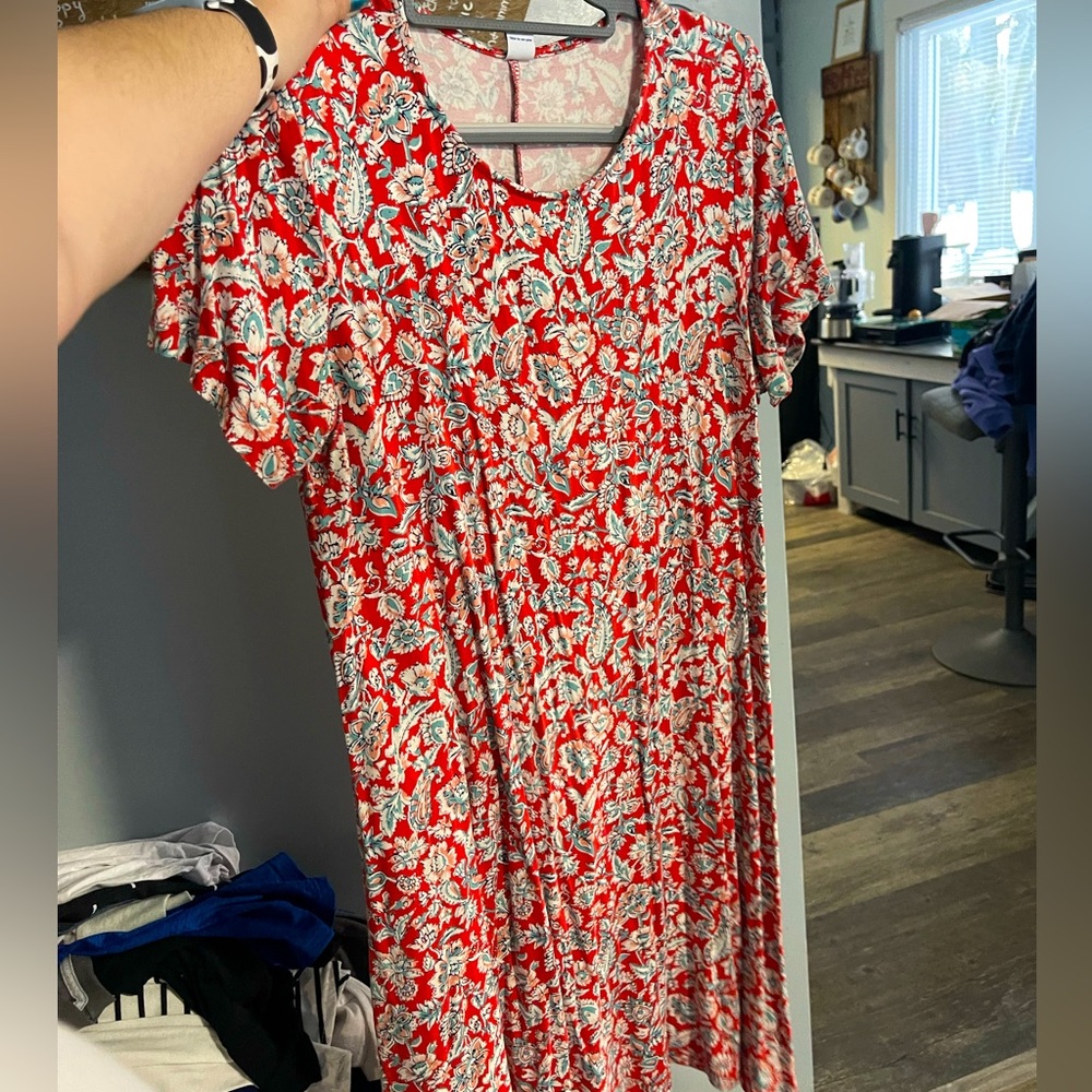 Floral T-Shirt Dress